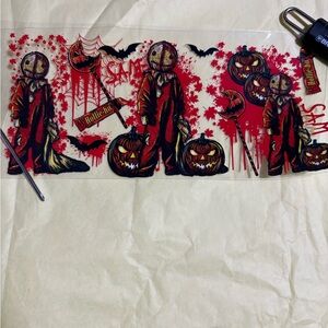 Halloween Horror UV DTF Transfer